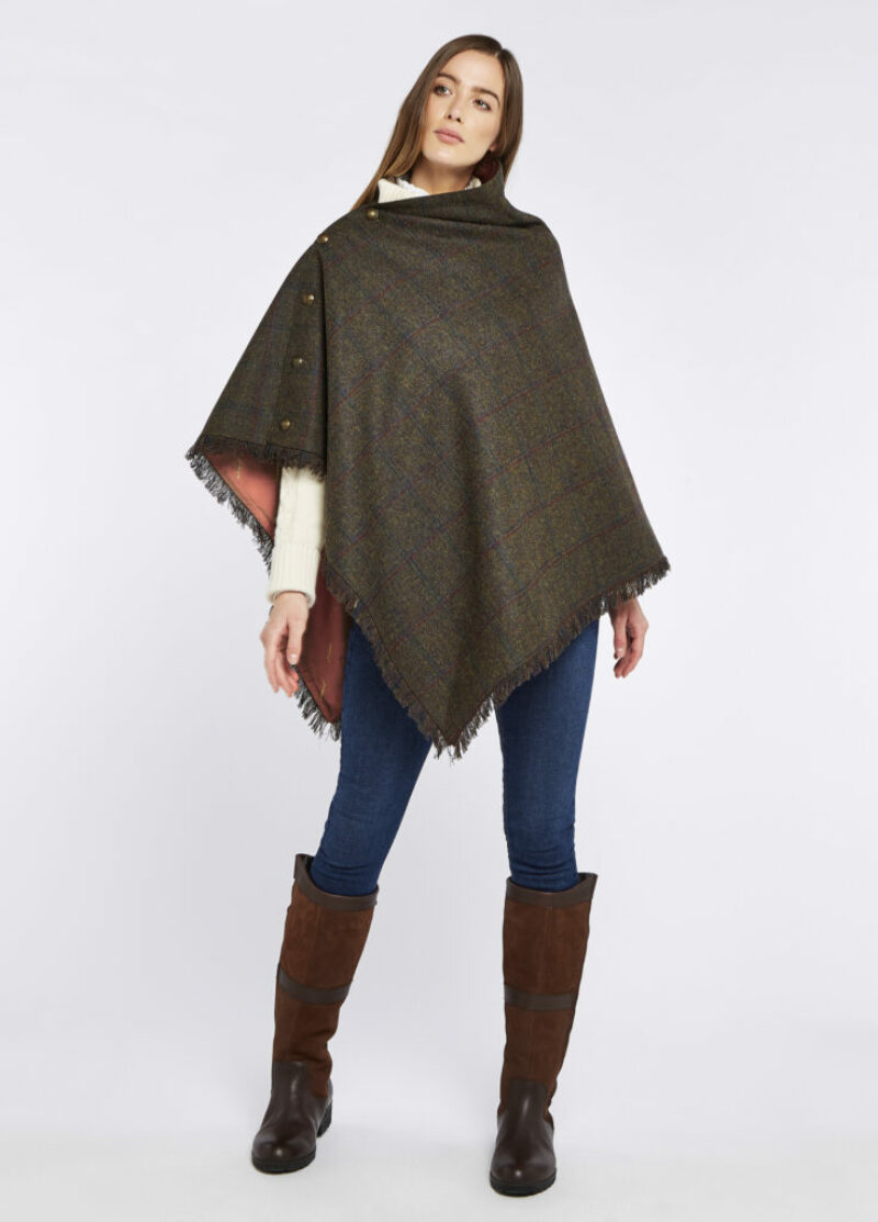 Hazelwood Tweed Poncho